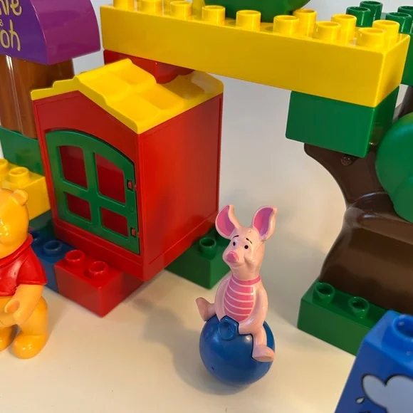 VTG LEGO 2987 - Duplo: Winnie The Pooh - The Hundred Acre Wood - 1999 - NO BOX‎